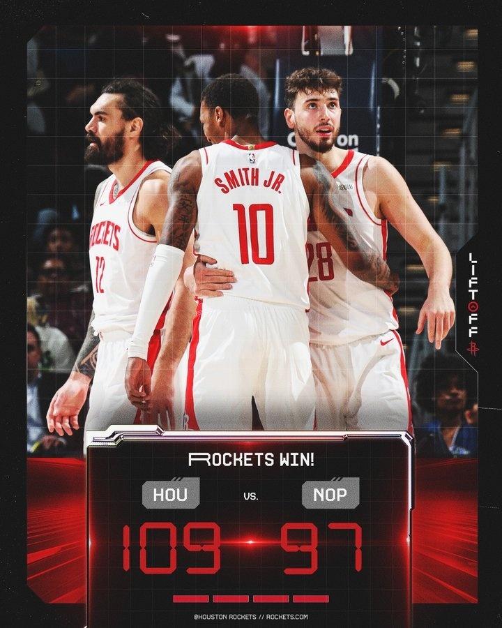 火箭新援展现出色进攻能力,助力球队击败对手 火箭新援展现出色进攻能力,助力球队击败对手