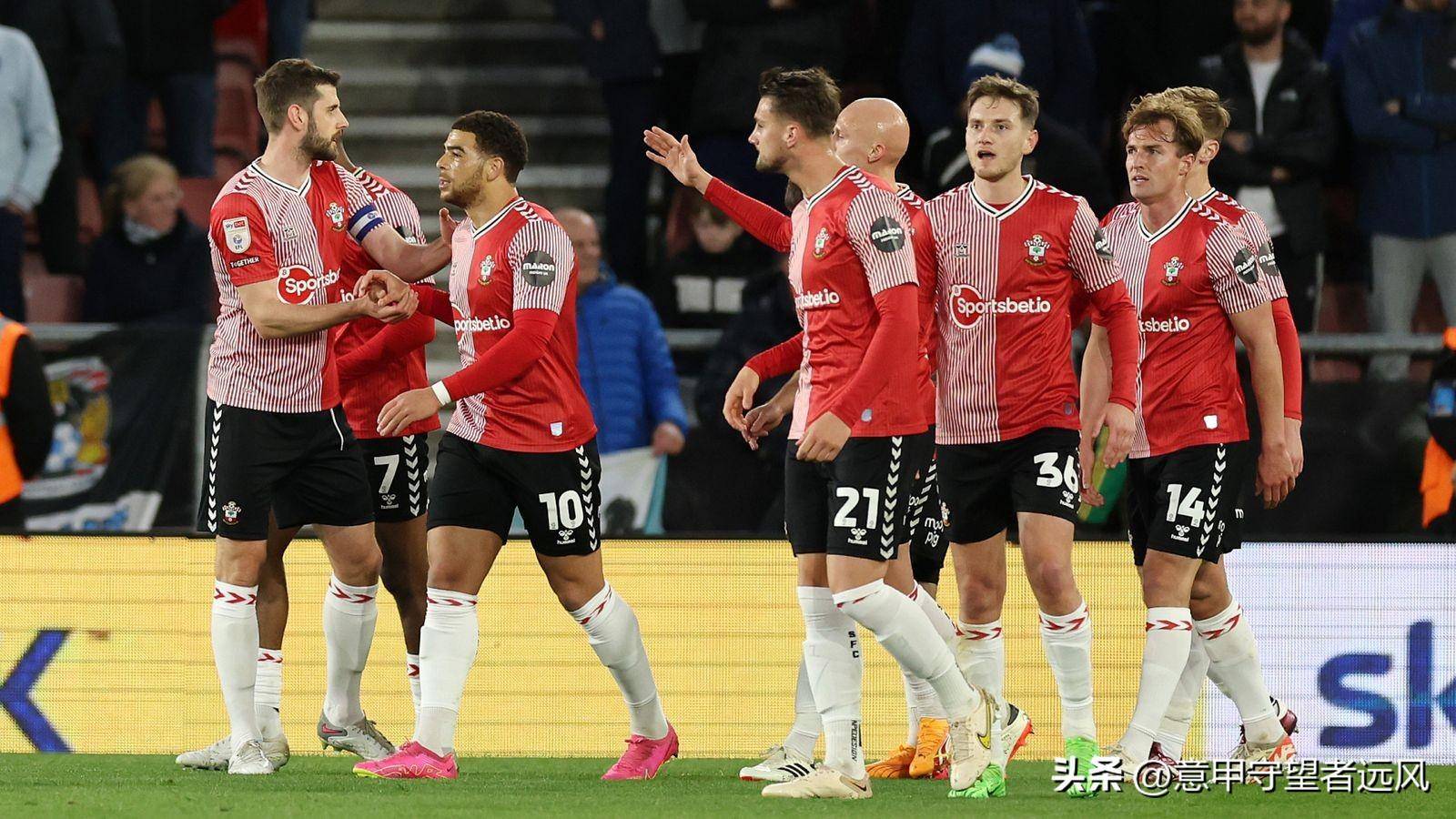 南安普顿中场攻防兼备，英格兰足球赛场表现高效的简单介绍